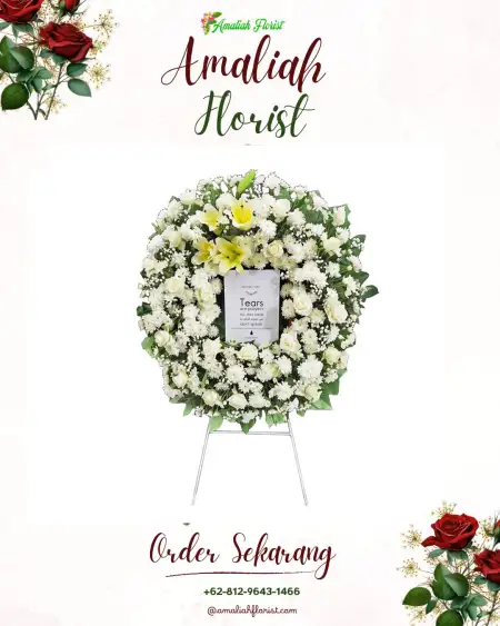 Krans Bunga Duka Pagintungan